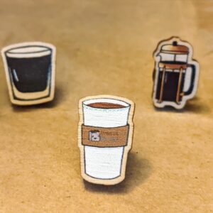 Coffee Pins togo