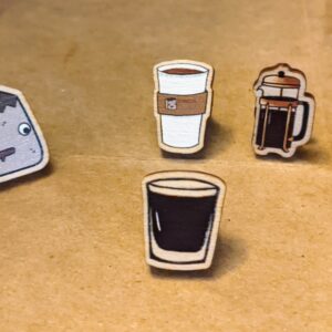 Coffee Pins espresso