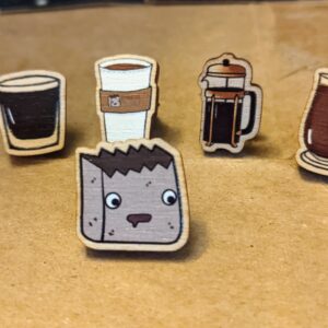 Coffee Pins Benji Knight