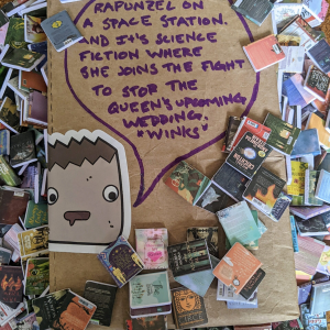 Picture Rapunzel on a space station...