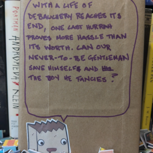 "When A Life of Debauchery..."